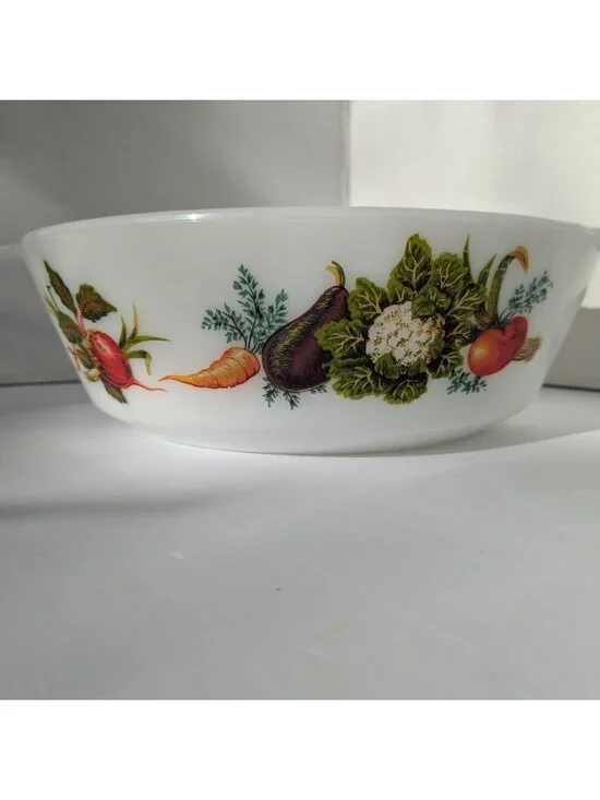 Vintage JAJ England Pyrex Casserole Dish 513 Vegetables No Lid Classic - Picture 10 of 10